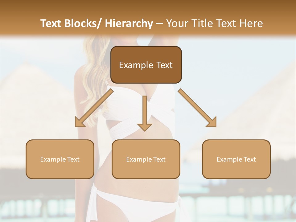 Nature Paradise Sea PowerPoint Template