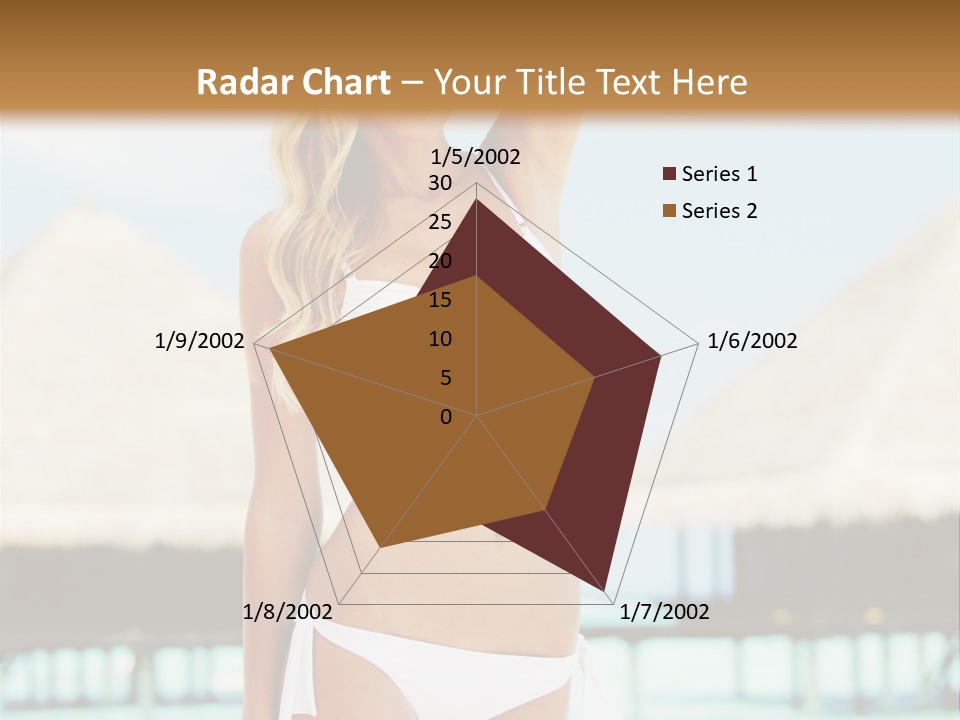 Nature Paradise Sea PowerPoint Template