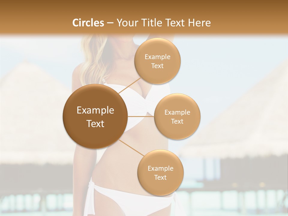 Nature Paradise Sea PowerPoint Template