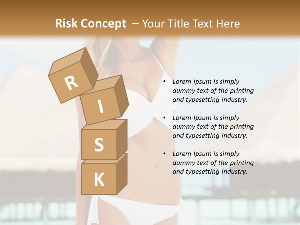 Nature Paradise Sea PowerPoint Template