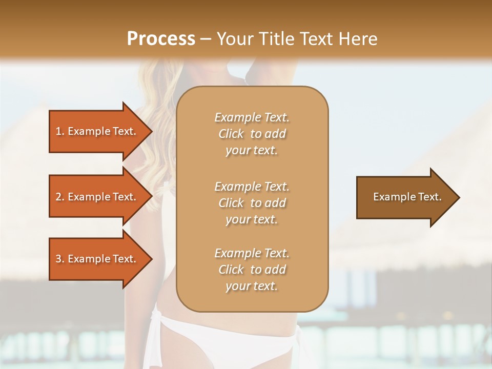 Nature Paradise Sea PowerPoint Template