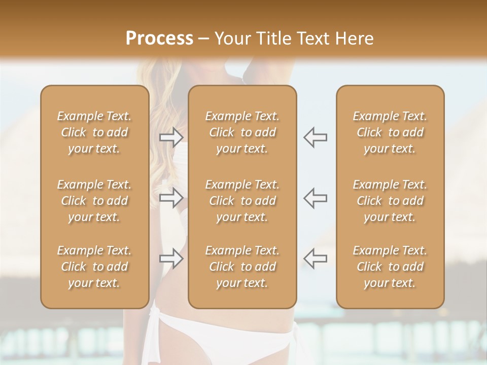Nature Paradise Sea PowerPoint Template