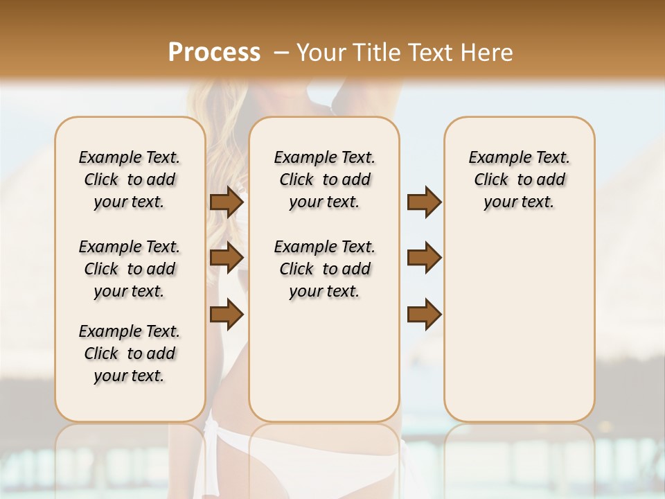 Nature Paradise Sea PowerPoint Template