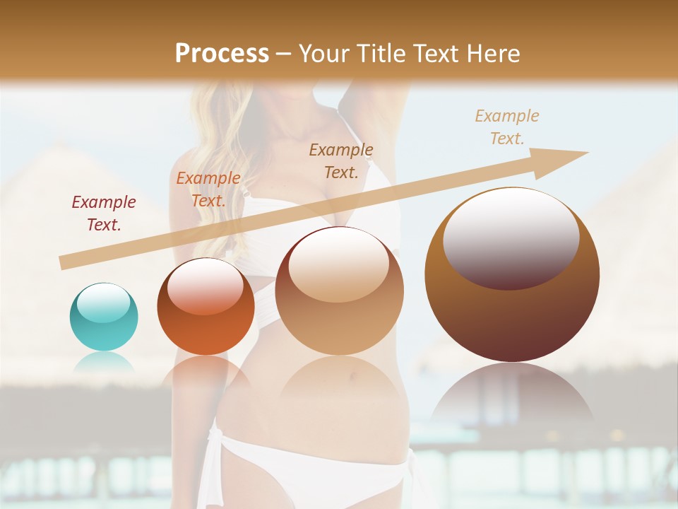 Nature Paradise Sea PowerPoint Template