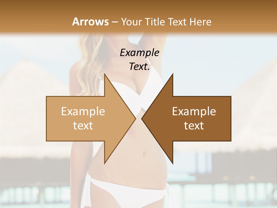 Nature Paradise Sea PowerPoint Template