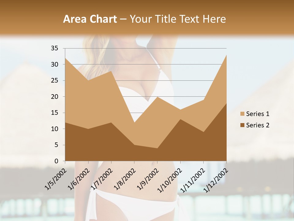 Nature Paradise Sea PowerPoint Template