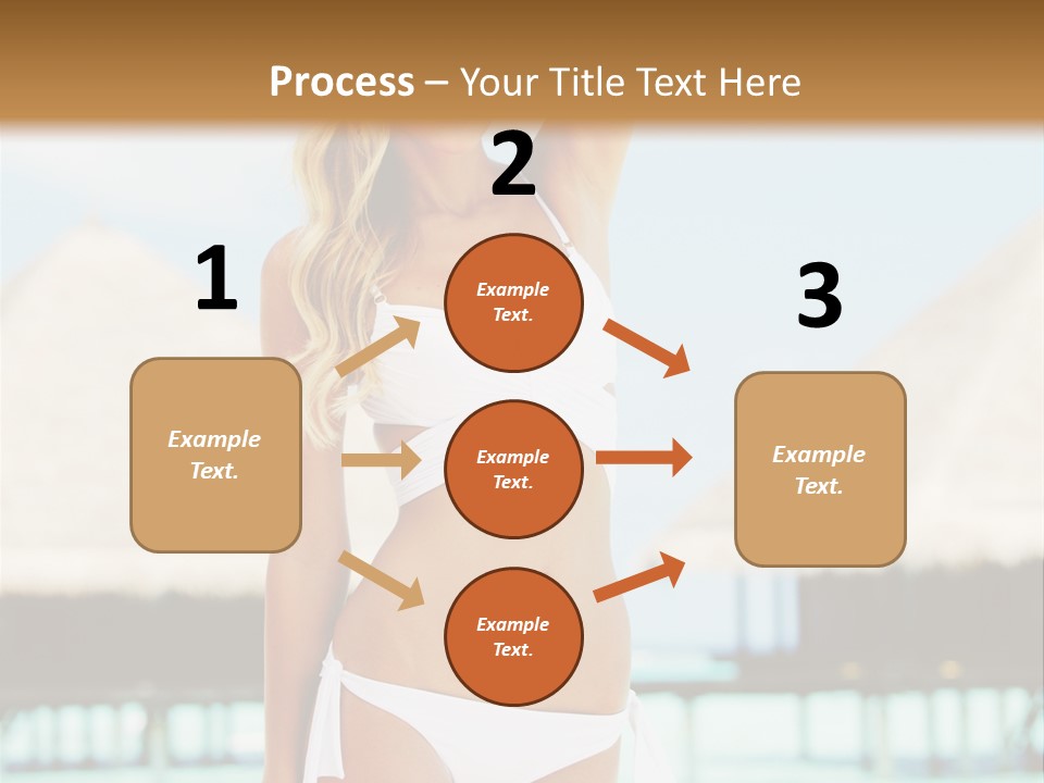 Nature Paradise Sea PowerPoint Template