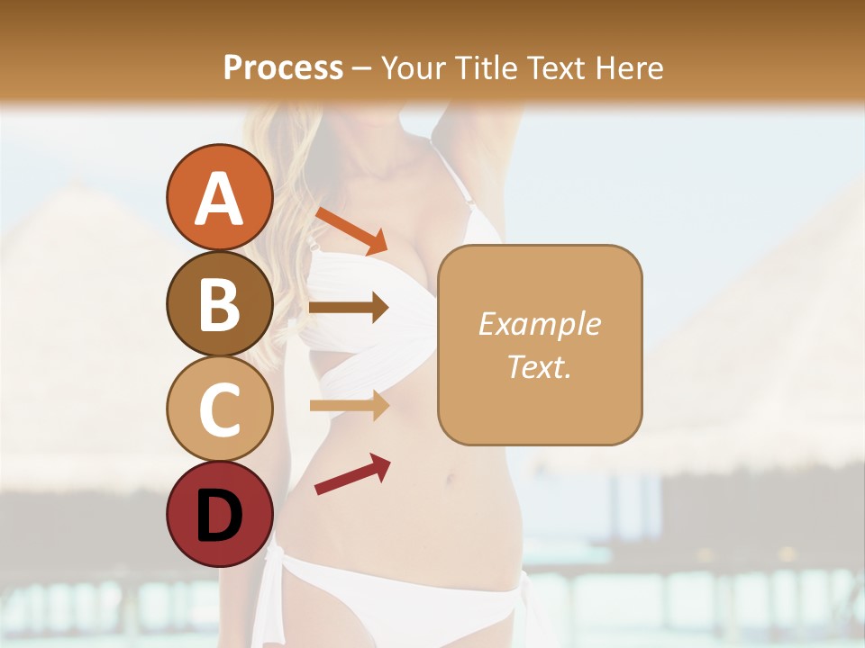 Nature Paradise Sea PowerPoint Template