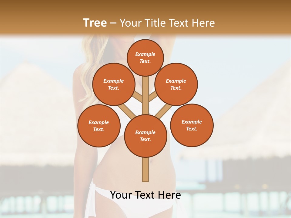 Nature Paradise Sea PowerPoint Template