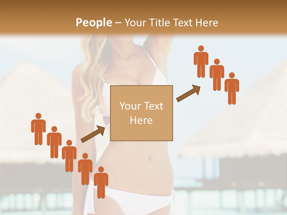 Nature Paradise Sea PowerPoint Template