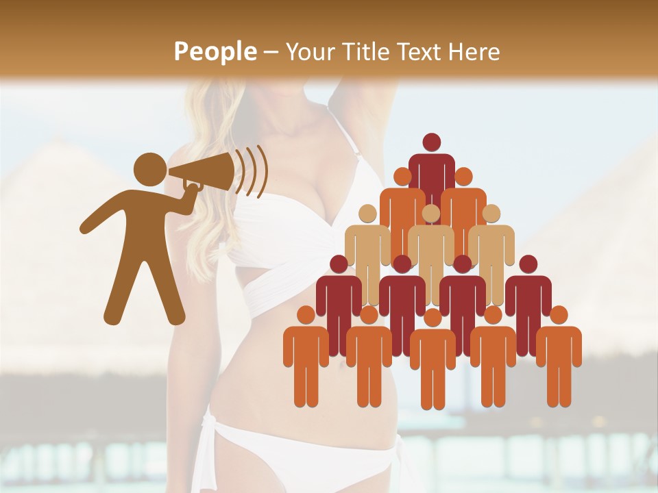 Nature Paradise Sea PowerPoint Template