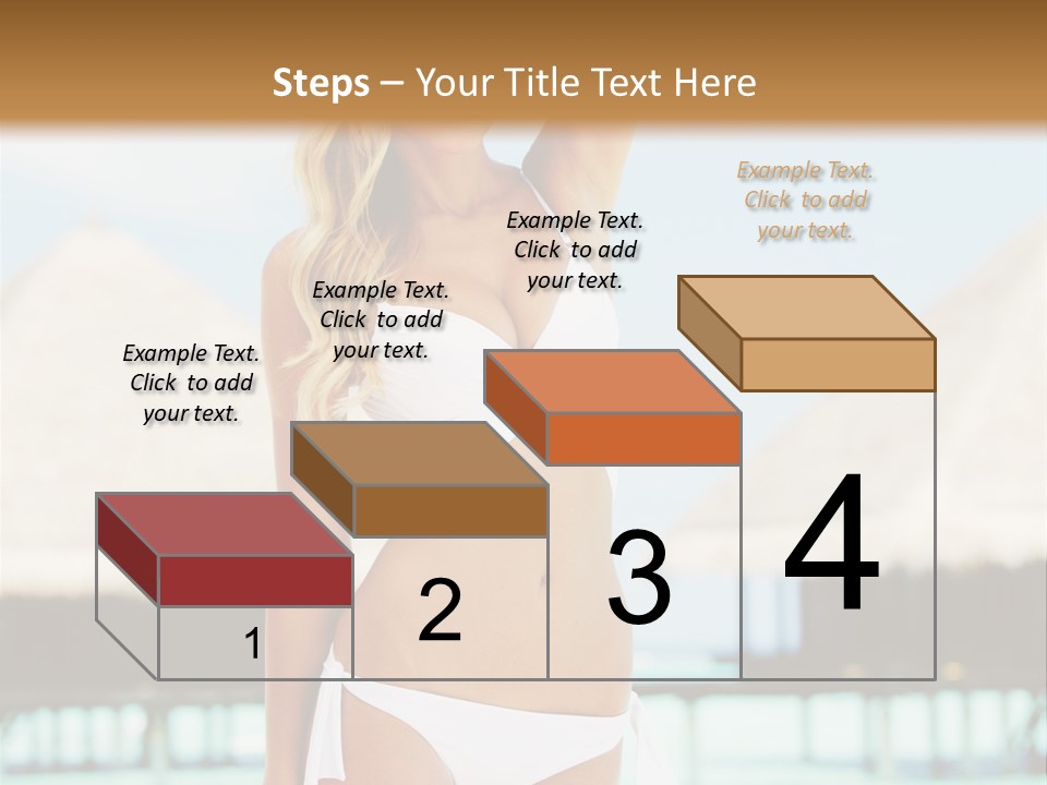 Nature Paradise Sea PowerPoint Template