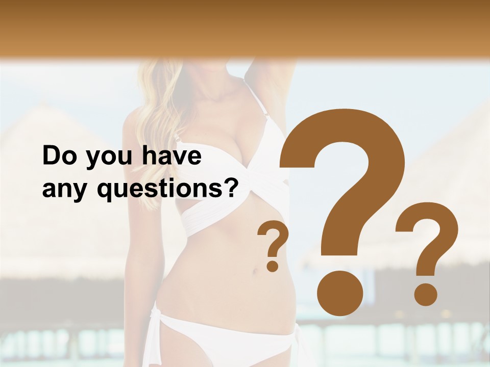 Nature Paradise Sea PowerPoint Template