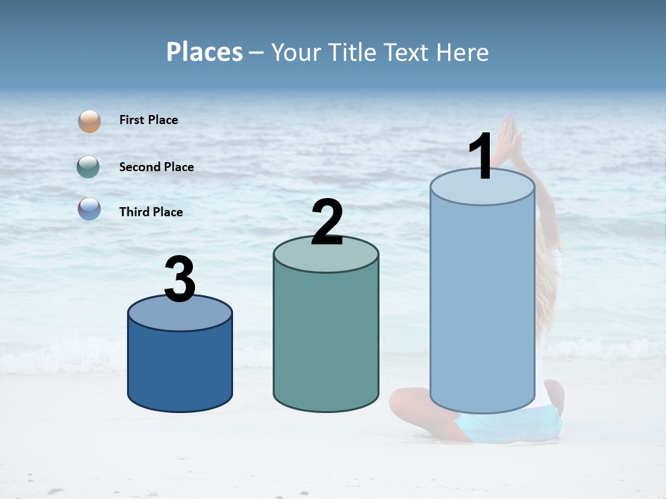 Fit Caucasian Healthy PowerPoint Template