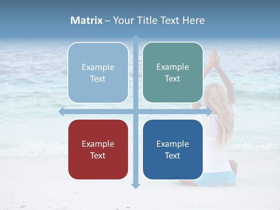 Fit Caucasian Healthy PowerPoint Template