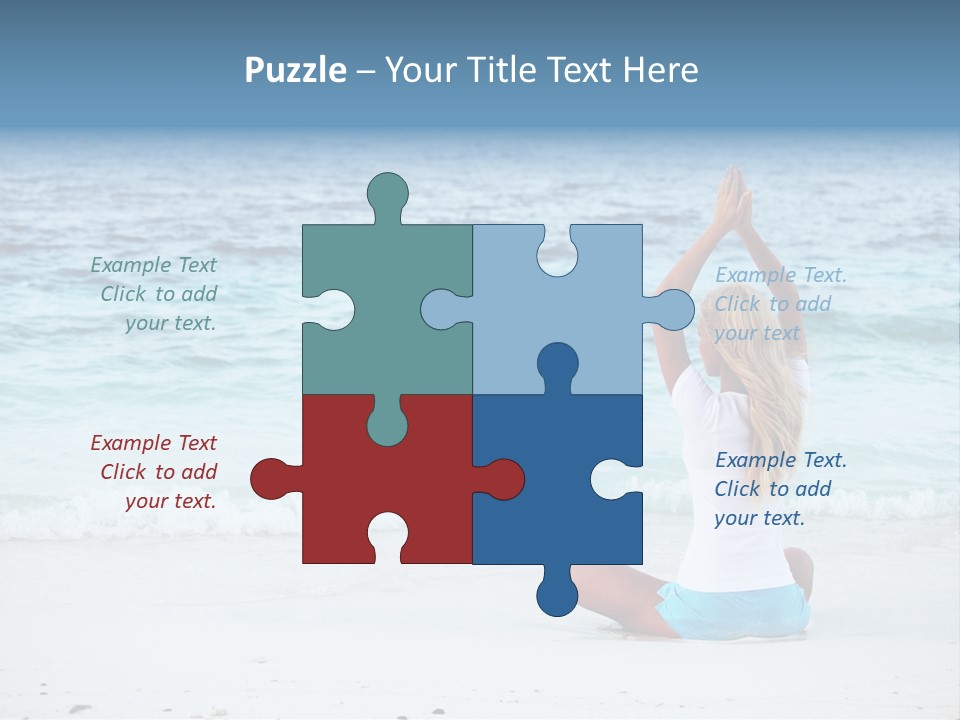 Fit Caucasian Healthy PowerPoint Template