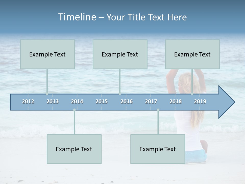 Fit Caucasian Healthy PowerPoint Template