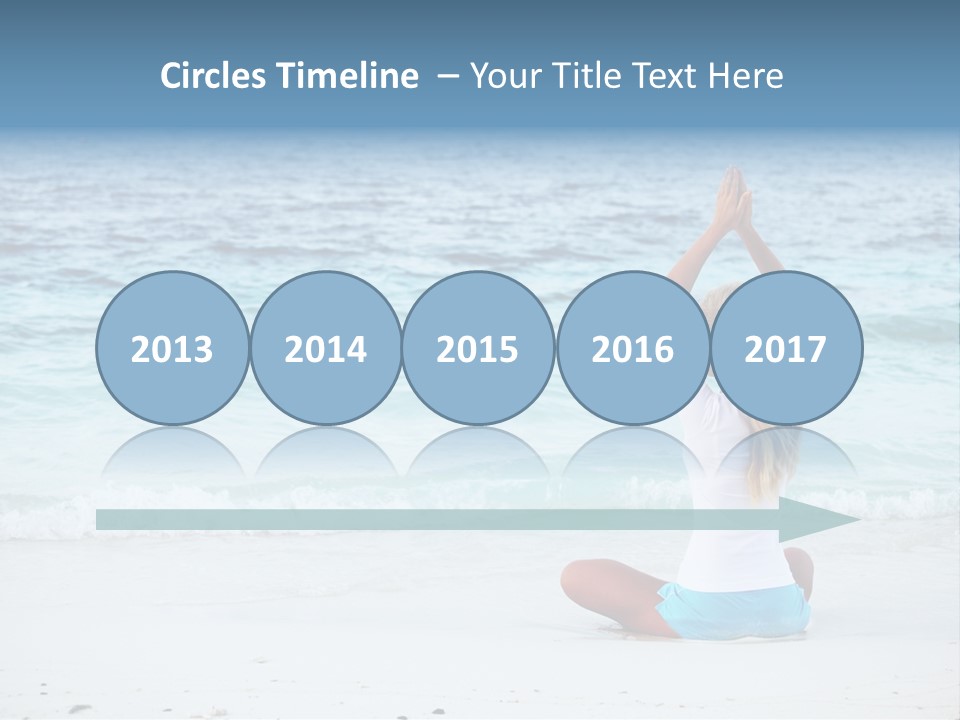 Fit Caucasian Healthy PowerPoint Template