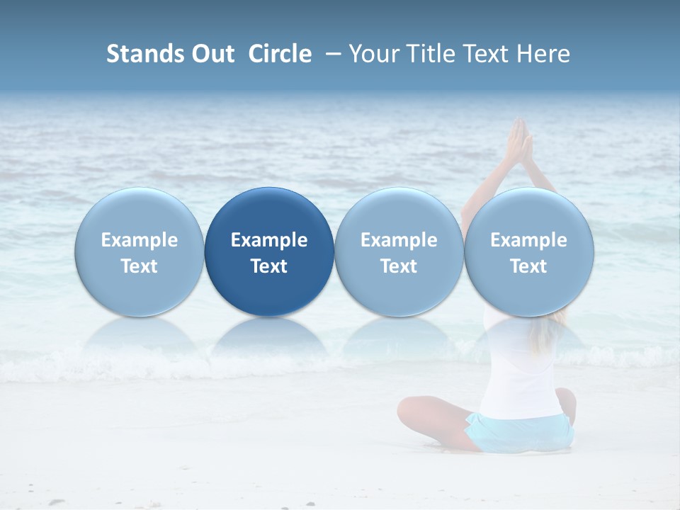 Fit Caucasian Healthy PowerPoint Template