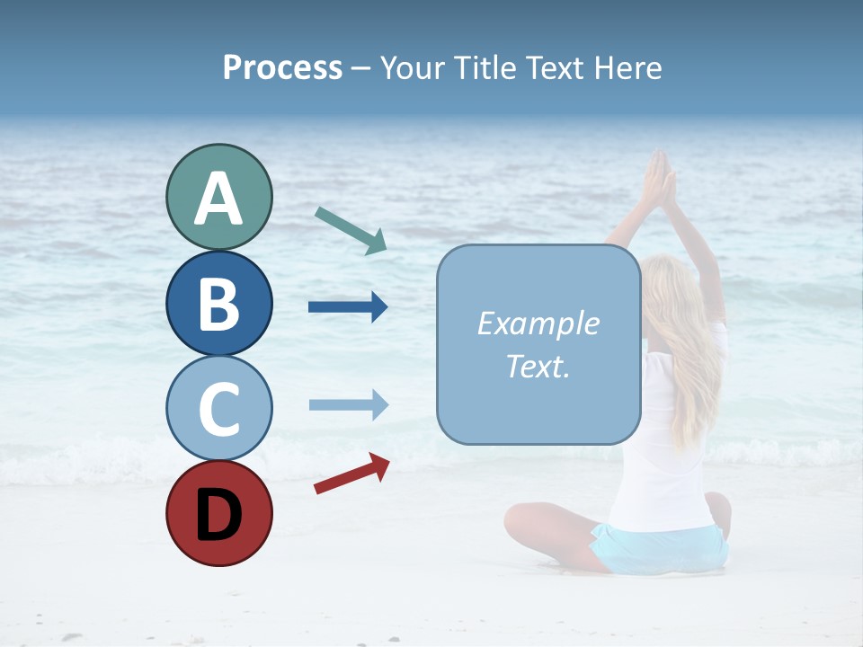 Fit Caucasian Healthy PowerPoint Template