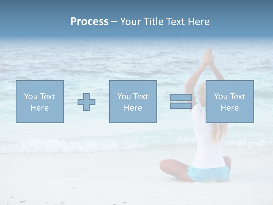Fit Caucasian Healthy PowerPoint Template