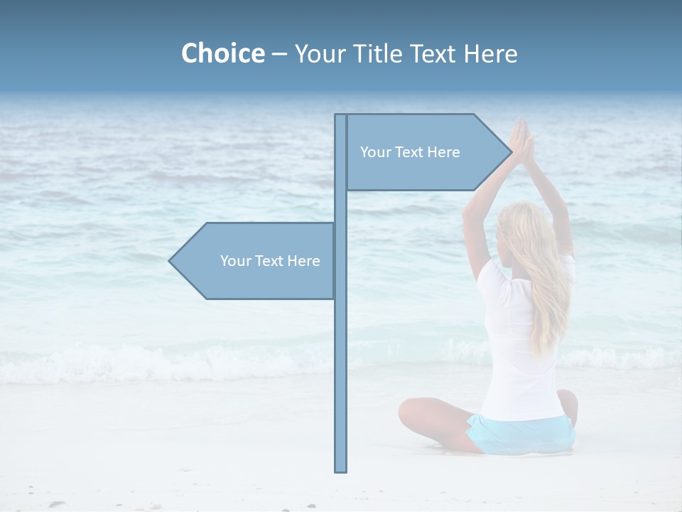 Fit Caucasian Healthy PowerPoint Template