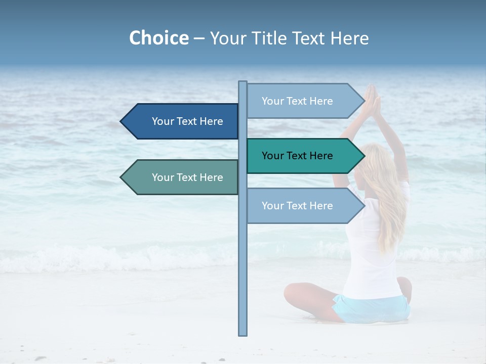 Fit Caucasian Healthy PowerPoint Template