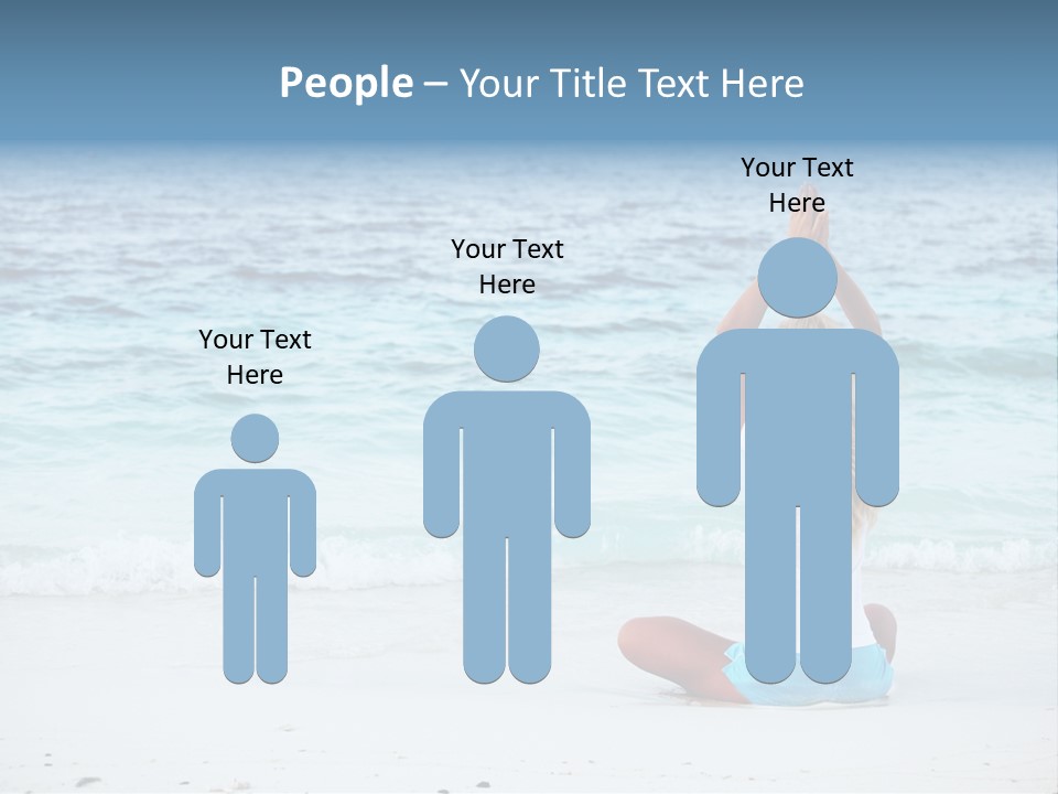 Fit Caucasian Healthy PowerPoint Template