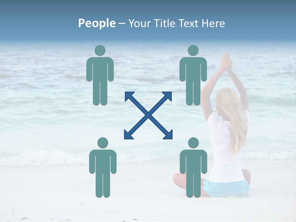 Fit Caucasian Healthy PowerPoint Template