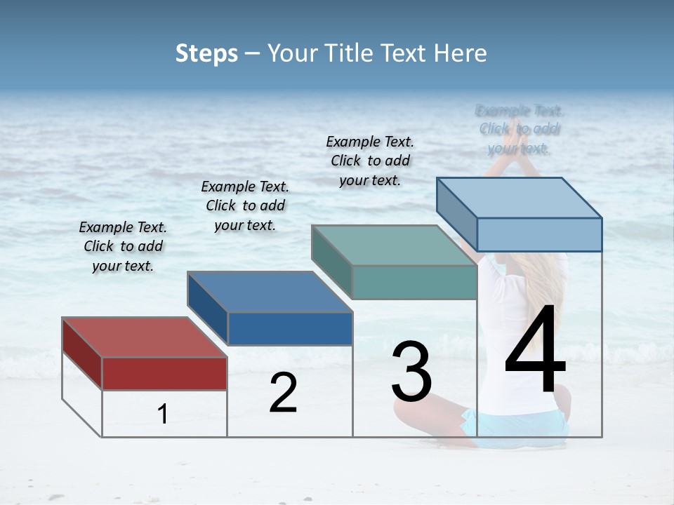 Fit Caucasian Healthy PowerPoint Template