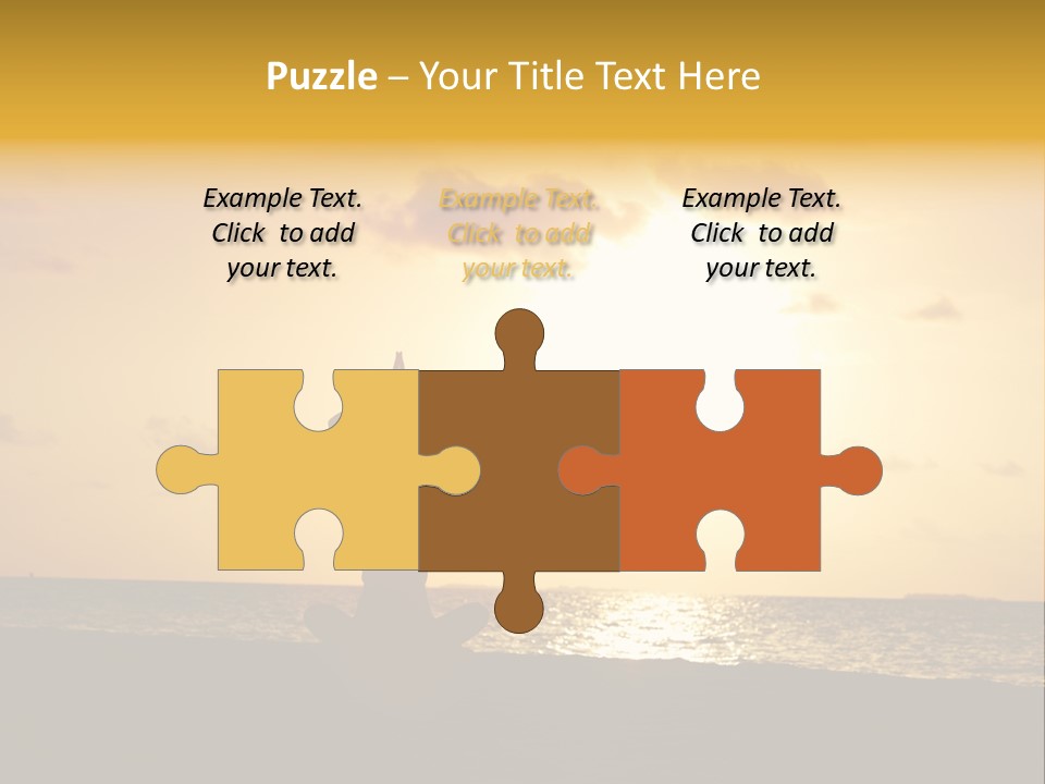 Training Tropical Meditation PowerPoint Template