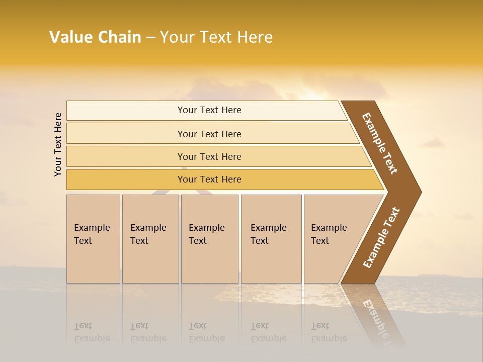 Training Tropical Meditation PowerPoint Template