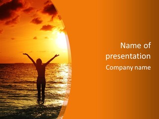 Summer Beach Body PowerPoint Template