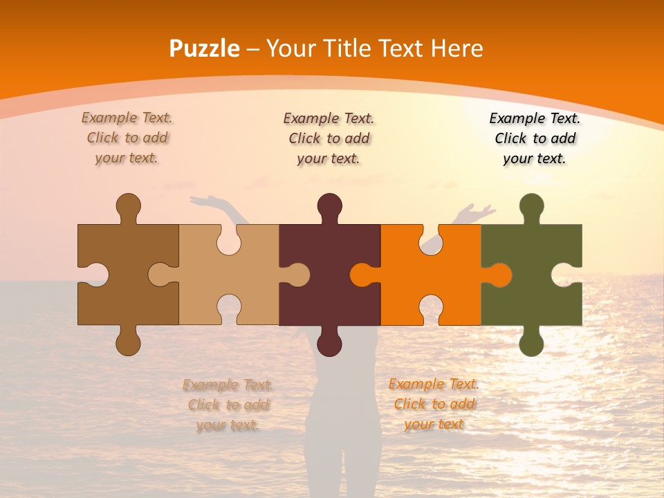 Summer Beach Body PowerPoint Template