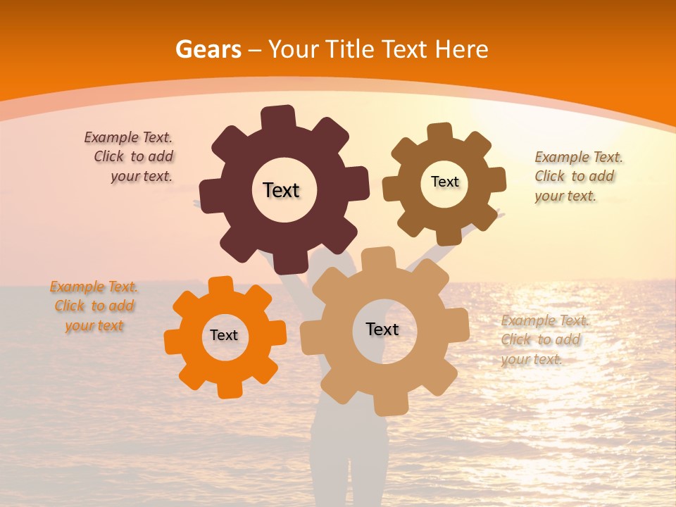 Summer Beach Body PowerPoint Template