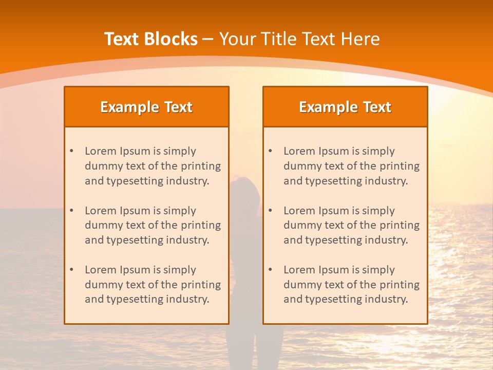 Summer Beach Body PowerPoint Template