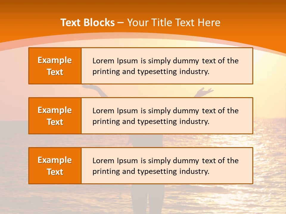 Summer Beach Body PowerPoint Template