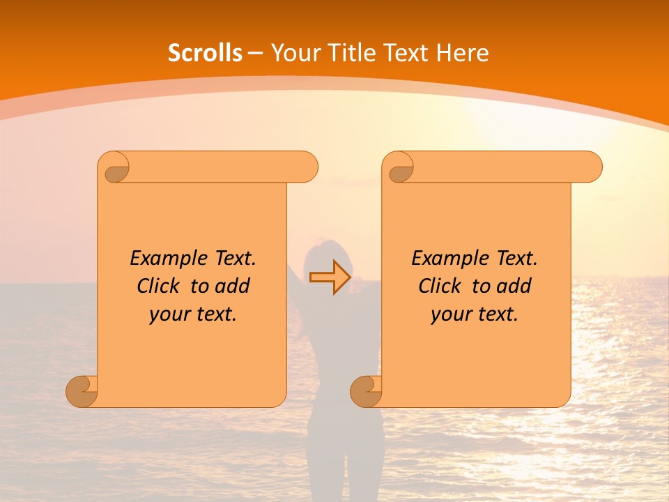 Summer Beach Body PowerPoint Template