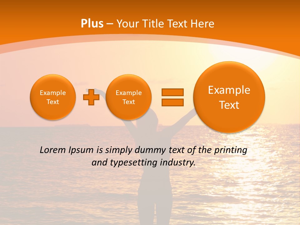 Summer Beach Body PowerPoint Template