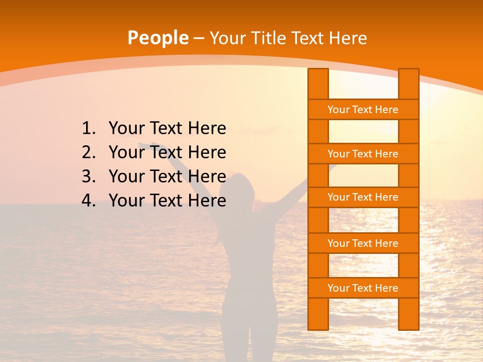 Summer Beach Body PowerPoint Template