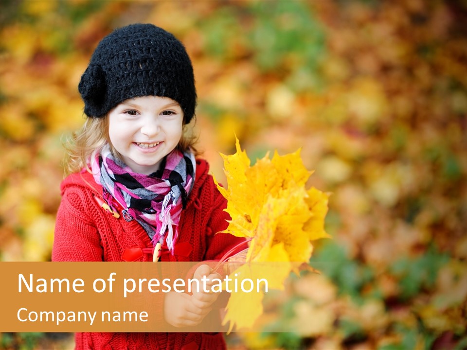 Beautiful Gold Pretty PowerPoint Template