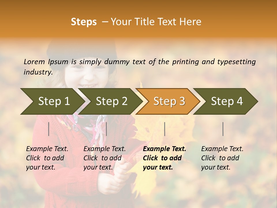 Beautiful Gold Pretty PowerPoint Template