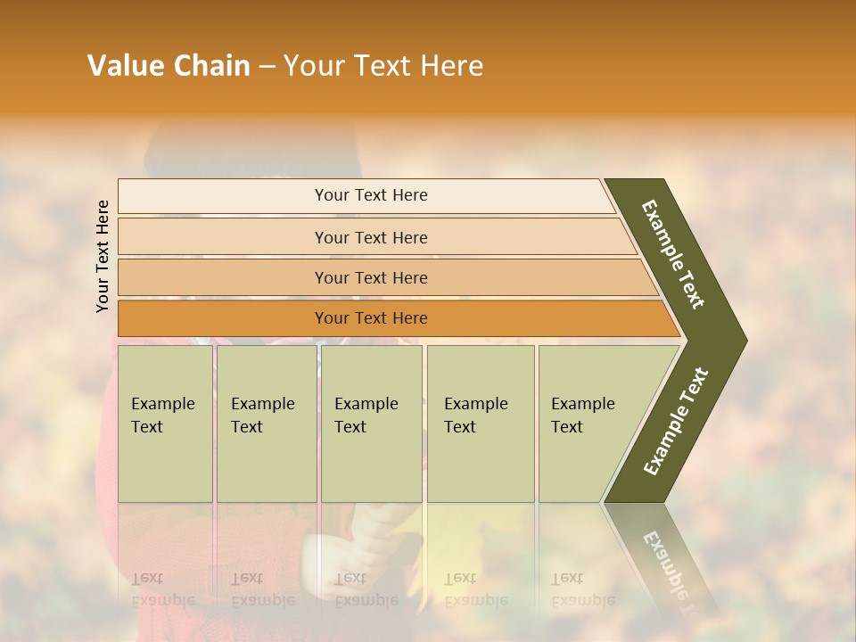 Beautiful Gold Pretty PowerPoint Template