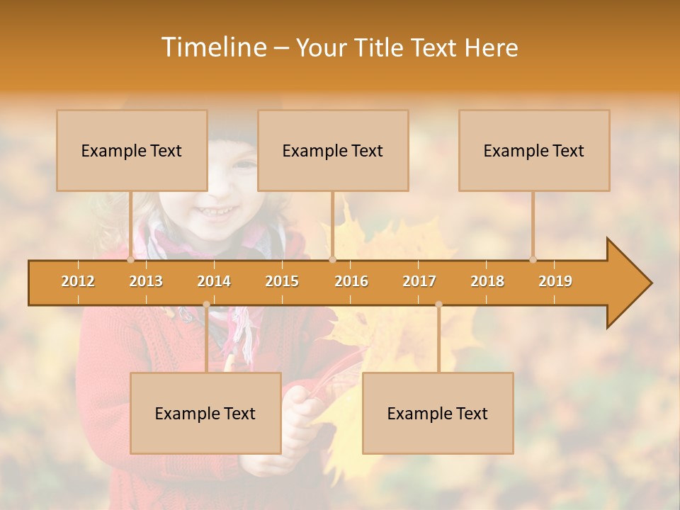 Beautiful Gold Pretty PowerPoint Template