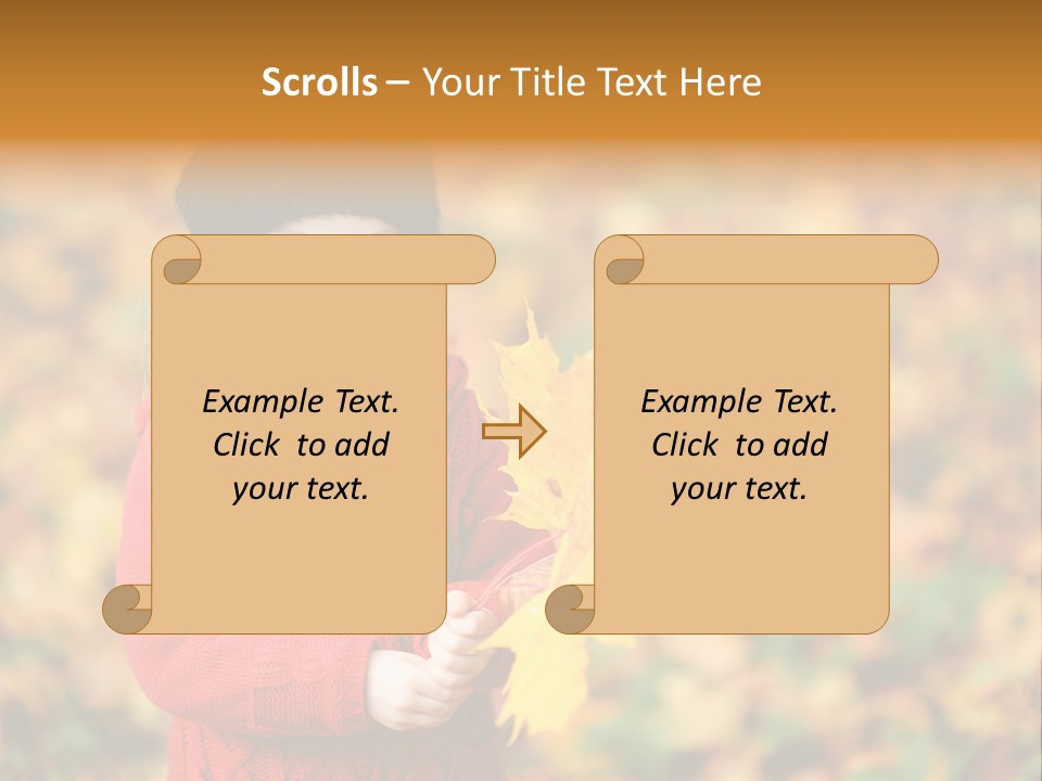 Beautiful Gold Pretty PowerPoint Template