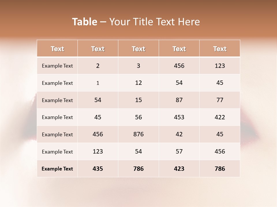 Beautiful Skin Skincare PowerPoint Template