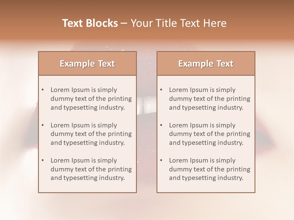 Beautiful Skin Skincare PowerPoint Template