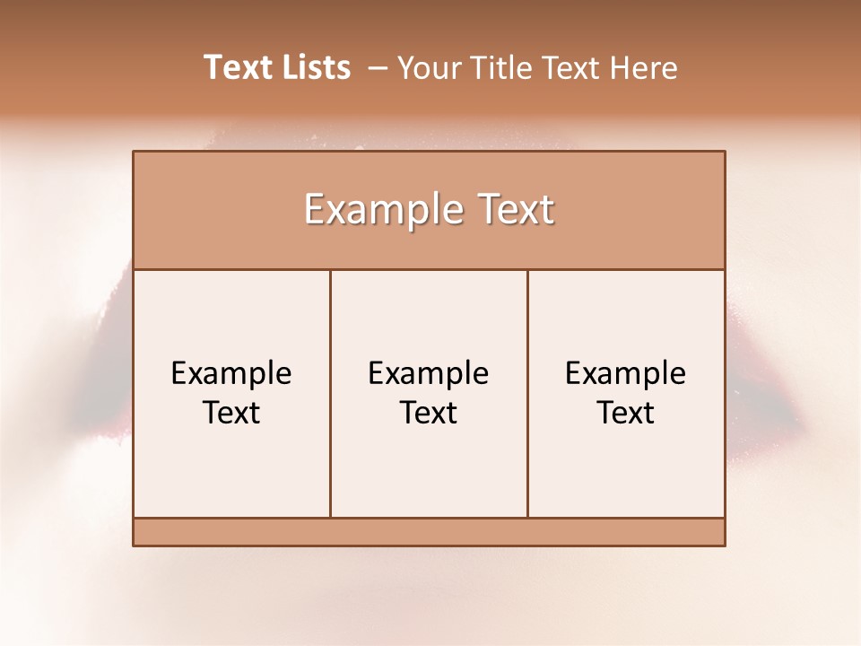 Beautiful Skin Skincare PowerPoint Template