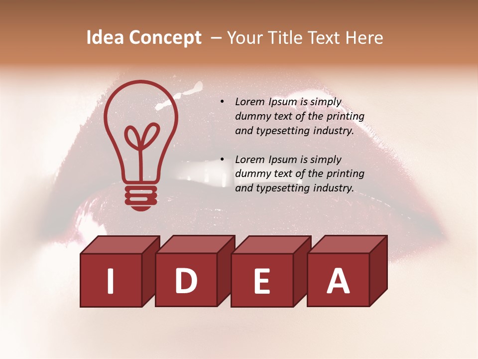 Beautiful Skin Skincare PowerPoint Template