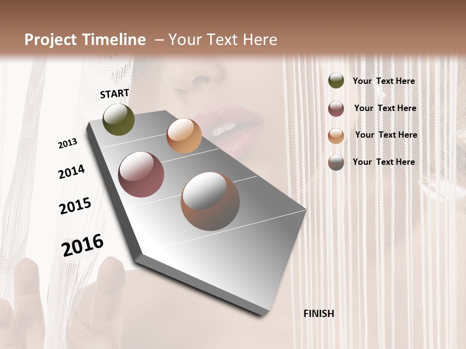 Fresh Stand Beautiful PowerPoint Template